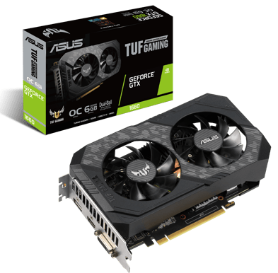 ASUS GeForce GTX 1660 6GB TUF Gaming OC