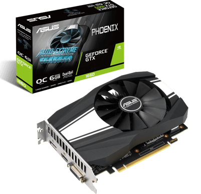 ASUS GeForce GTX 1660 6GB Phoenix OC