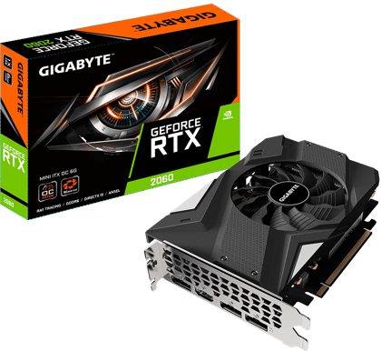 Gigabyte GeForce RTX 2060 6GB MINI ITX OC 2.0