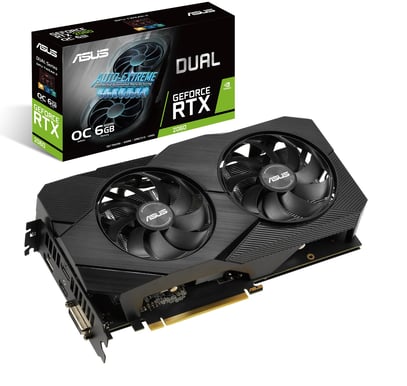 ASUS GeForce RTX 2060 6GB DUAL OC EVO