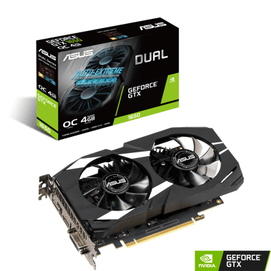 ASUS GeForce GTX 1650 4GB DUAL OC