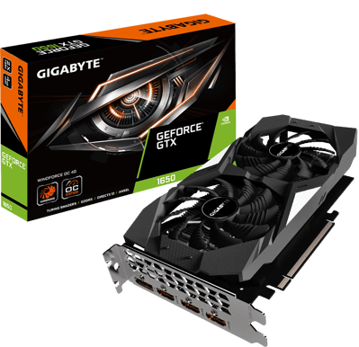 Gigabyte GeForce GTX 1650 4GB Windforce OC