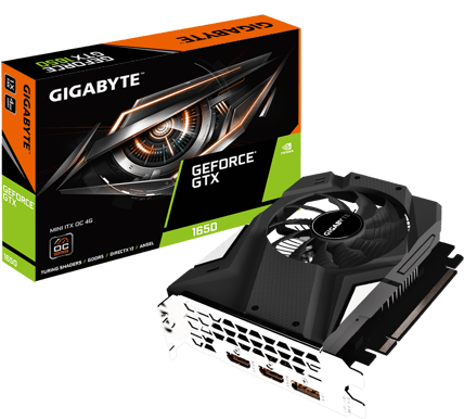 Gigabyte GeForce GTX 1650 4GB MINI-ITX OC
