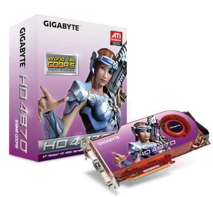 ATI Gigabyte Radeon HD4870 512MB GDDR5