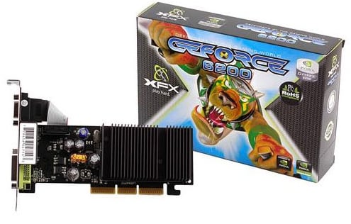 XFX GeForce 6200A 512MB AGP