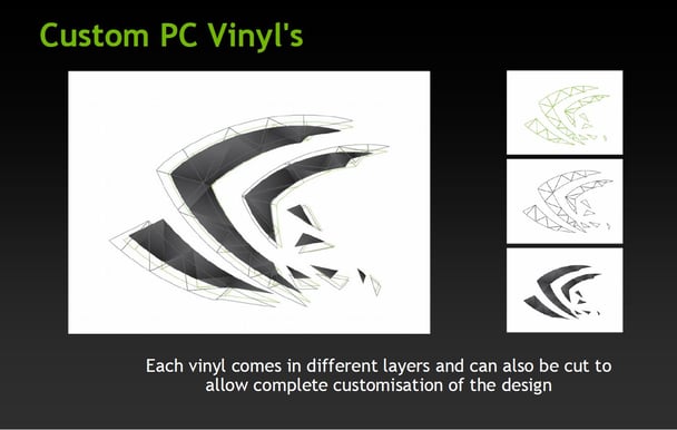 nVidia SFF Sticker Kit