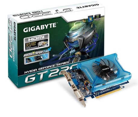 Gigabyte GeForce GT220 1024MB OC