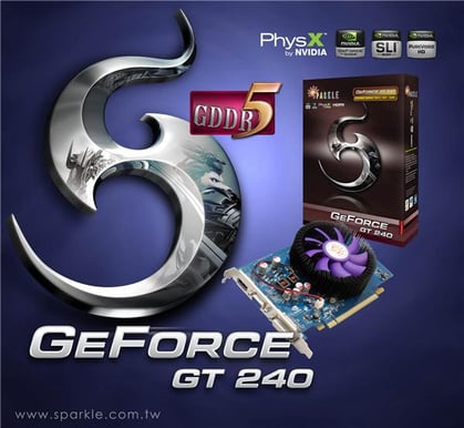 Sparkle GeForce GT240 1GB GDDR5