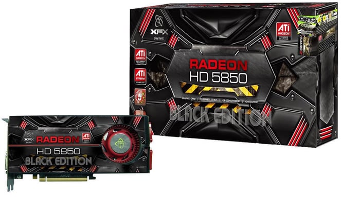XFX Radeon HD5850 1GB Black Edition
