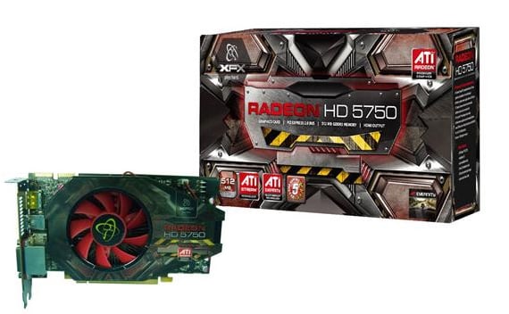XFX Radeon HD5750 512MB