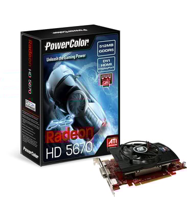 PowerColor Radeon HD5670 PCS+ 512MB