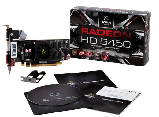 XFX Radeon HD5450 1GB Displayport