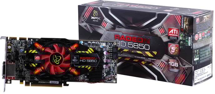 XFX Radeon HD5850 1GB + Aliens vs Predator