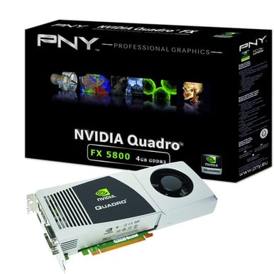 PNY Quadro FX 5800 4GB GDDR3 512-bit