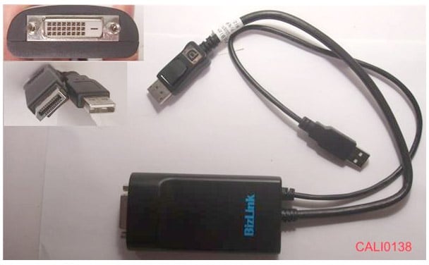 PNY aktiv DP to DVI-DualLink adapter