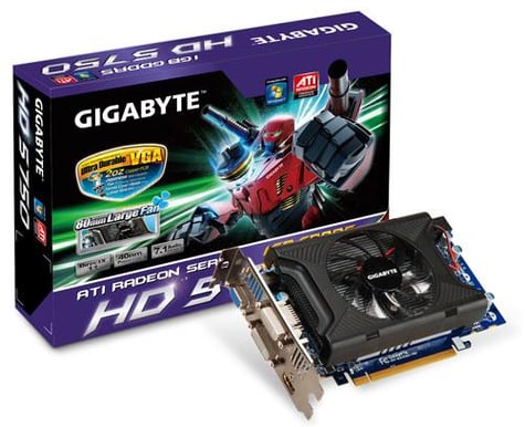 Gigabyte Radeon HD5750 1GB