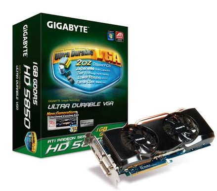 Gigabyte Radeon HD5850 1GB