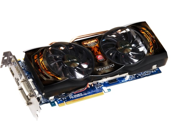 Gigabyte Radeon HD5870 SuperOverclock 1GB