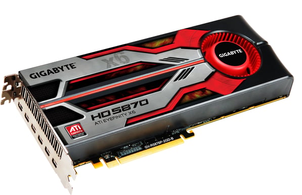 Gigabyte Radeon HD5870 2GB Eyefinity 6