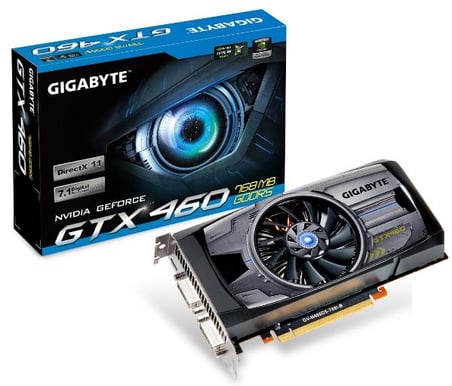 Gigabyte GeForce GTX 460 768MB