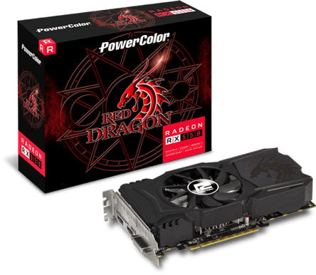 Powercolor Radeon RX 550 4GB Red Dragon