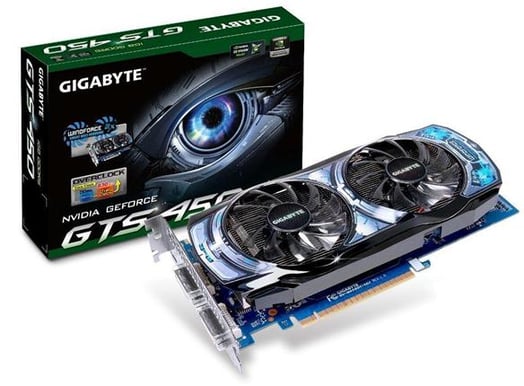 Gigabyte GeForce GTS 450 1024MB OC+