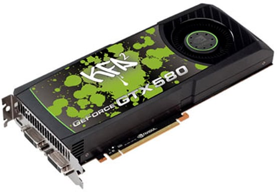 KFA2 GeForce GTX 580 1536MB