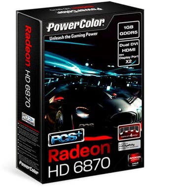 PowerColor Radeon HD6870 1024MB PCS+