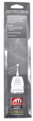 Adapter XFX DisplayPort ha till DVI ho aktiv