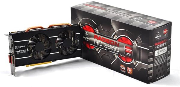 XFX Radeon HD6850 1024MB Dual Fan