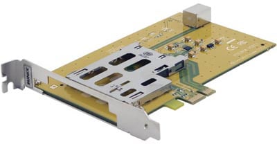 Sunix PCI-Express kort med Express Card-adapter