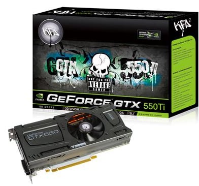 KFA2 GeForce GTX 550Ti LTD OC 1GB