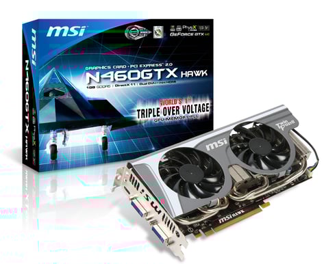 MSI GeForce GTX 460 HAWK 1GB