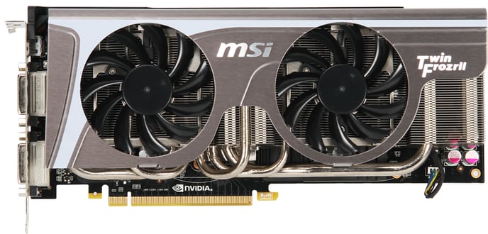 MSI GeForce GTX570 TWIN FROZR II 1280MB