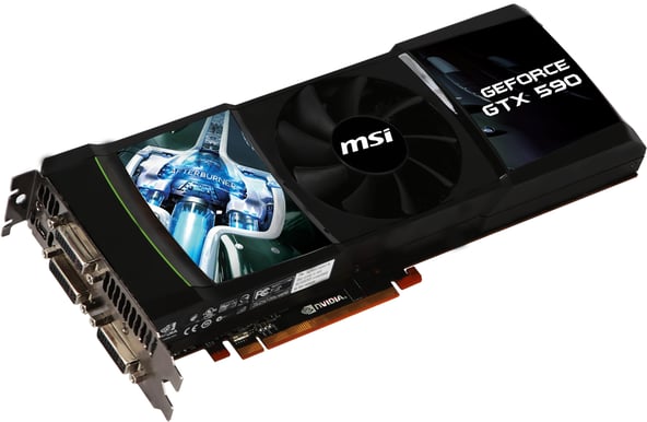 MSI GeForce GTX 590 3072MB
