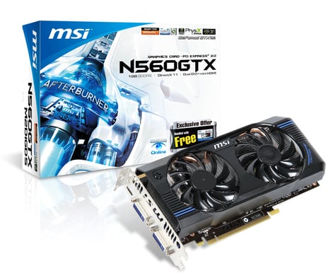 MSI GeForce GTX 560 1024MB