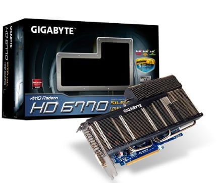 Gigabyte Radeon HD6770 1024MB Passivt