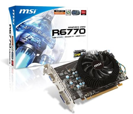 MSI Radeon HD6770 1024MB