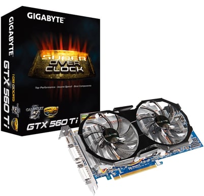 Gigabyte GeForce GTX 560Ti 1024MB SOC