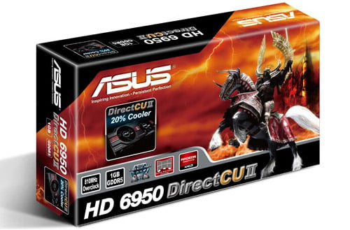 Asus Radeon 6950 1024MB DirectCU II