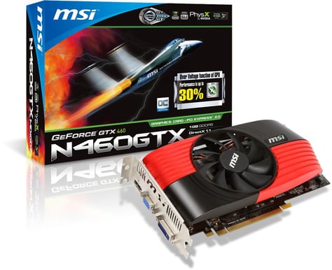 MSI GeForce GTX 460 1024MB VGA OC