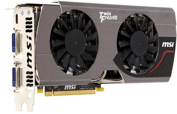 MSI GeForce GTX 560Ti Twin Frozr III 448 Core OC