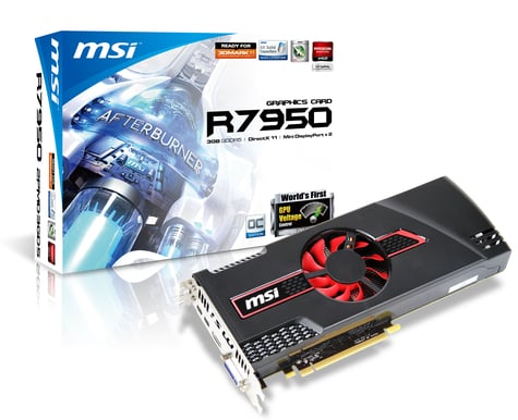 MSI Radeon HD7950 3072MB OC