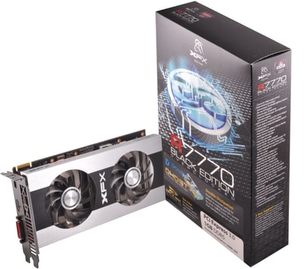 XFX Radeon HD7770 1024MB Black Edition Dual Fan