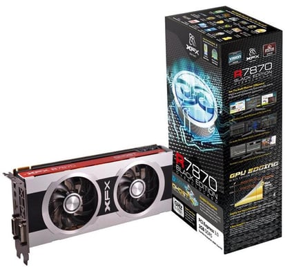 XFX Radeon HD7870 2048MB Double D Black Edition Dual Fan