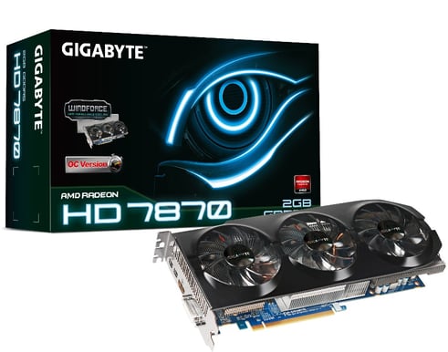 Gigabyte Radeon HD7870 2048MB OC