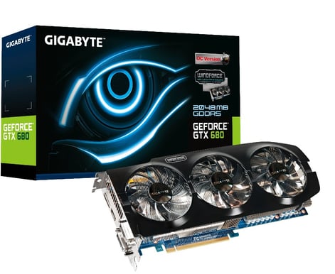 Gigabyte GeForce GTX 680 2048MB OC