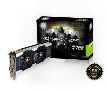KFA2 GeForce GTX 680 4096MB EX OC + Assassin's Creed III (Värde 399kr)