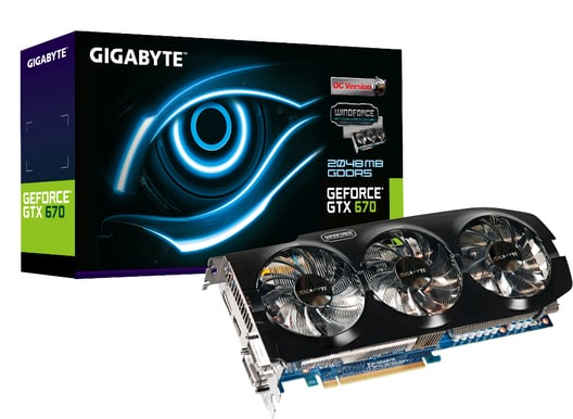 Gigabyte GeForce GTX 670 2048MB OC