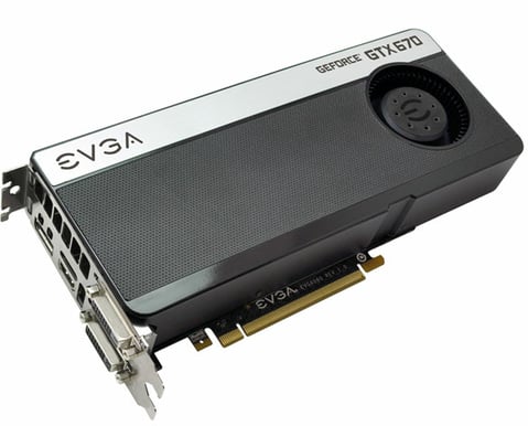 EVGA GeForce GTX 670 Superclocked+ 2048MB